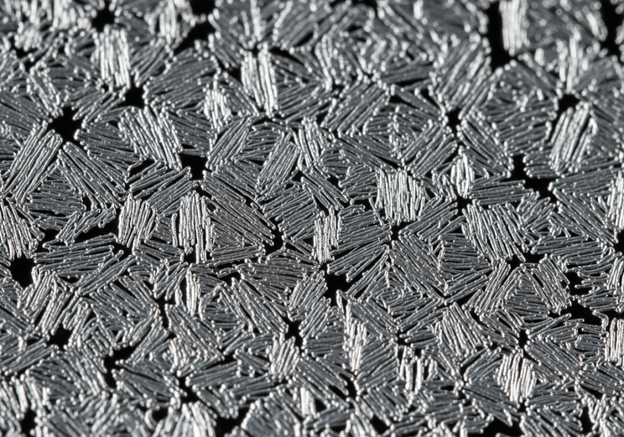 A complex metal blade for a turbine, produced with DMLS metal 3D printing