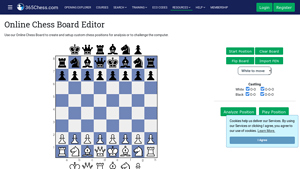 365Chess - Online Chess Board Editor