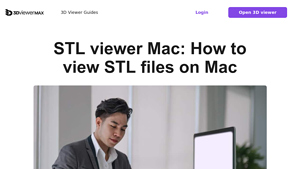 3D Viewer MAX - Free Online STL Viewer