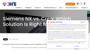 3hti - PTC Creo vs. Siemens NX CAD Software Comparison