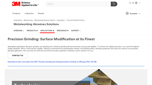 3M - Precision Grinding Solutions