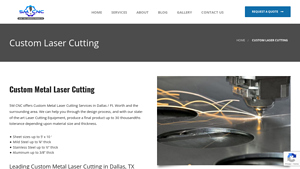 5MCNC - Custom Metal Laser Cutting Services