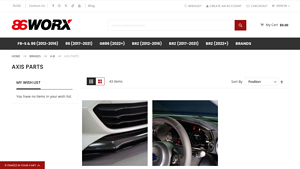 86Worx - Carbon Front Bumper Garnish