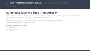A2 Machine Shop - Engine Machining Services