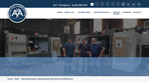 A & A Machine & Fabrication - CNC Machining Services
