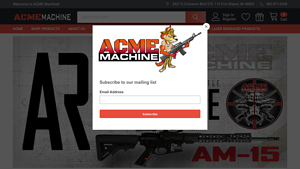 ACME Machine - Customized Laser Engraving & Accessories