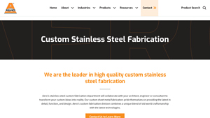 Aero - Custom Stainless Steel Fabrication