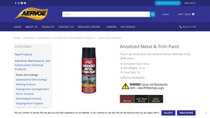 Aervoe - Anodized Metal & Trim Paint
