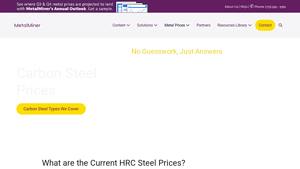 MetalMiner - Carbon Steel Pricing