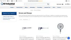 Brown & Sharpe - Industrial Tools & Supplies
