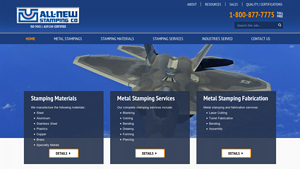 All New Stamping - Custom Precision Metal Stamping Services