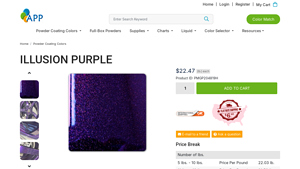 All Powder Paints - Illusion Purple