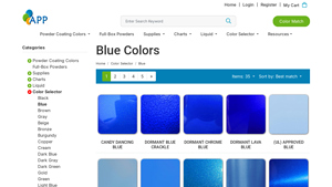 All Powder Paints - Candy Dancing Blue