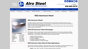 Alro - 5052 H32 Aluminum Sheet