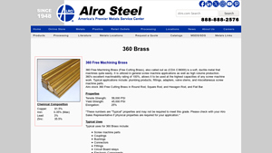Alro - 360 Brass (CDA C36000)