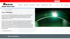 Amada Weld Tech - Laser Marking Solutions