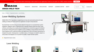 AMADA WELD TECH - Turn-Key Laser Welding Systems