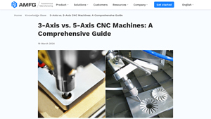 AMFG - 3-Axis CNC Machine