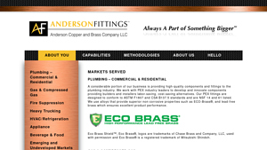 Anderson Fittings - Precision Brass Components