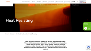 Aperam - Heat Resisting Austenitic Grades