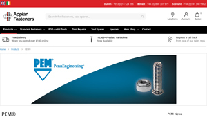 Appian Fasteners - PEM® Self Clinch Fasteners