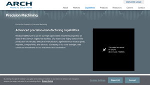 ARCH Medical Solutions - Precision CNC Machining