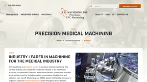 A.R. Machining - Precision Medical Devices