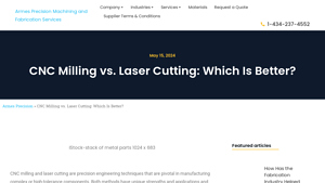 Armes Precision - CNC Milling Solutions