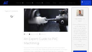 AT Machining - PVC Solutions