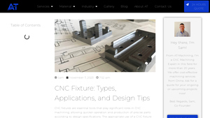 AT Machining - CNC Fixtures