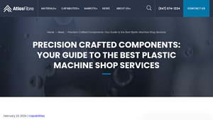 Atlas Fibre - Precision Plastic Machine Shop Services