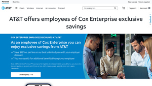 AT&T - Cox Enterprise Employee Discounts