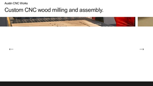 Austin CNC Works - Custom Wood Milling