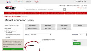Auto Body Tool Mart - Metal Fabrication Tools