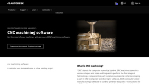 Autodesk - Fusion CNC Machining Software
