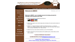 AMSCO - Tooling and Parts for Automatic Screw Machines