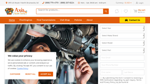 Axis Auto Parts - Engines & Transmissions
