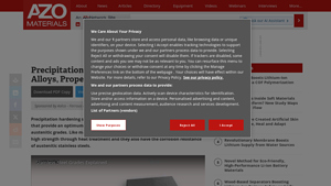 AZOM - Precipitation Hardening Stainless Steels