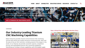 Baker Industries - Precision Titanium CNC Machining