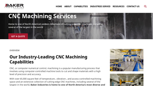 Baker Industries - CNC Machining Services