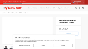 Bantam Tools - 4th Axis CNC Course