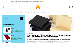 Bee Plastic - Dremel Tool for ABS Cutting