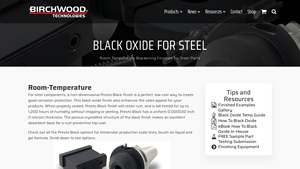 Birchwood Technologies - Presto Black Finish