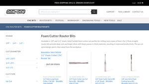 BitsBits - Foam Cutter Router Bits