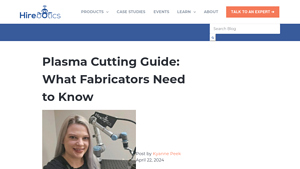 Hirebotics - Plasma Cutting Solutions