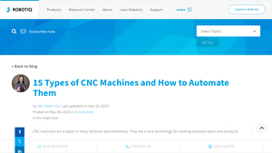 Robotiq - Machine Tending Solution