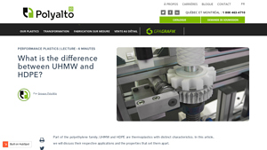 Polyalto - UHMW Polyethylene