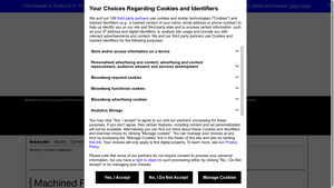 Bloomberg - Machined Products