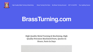Brass Turning - Threaded Ball Armbacks and Finials