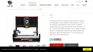 Bravo Prodigy - Cylinder CNC Router BC200